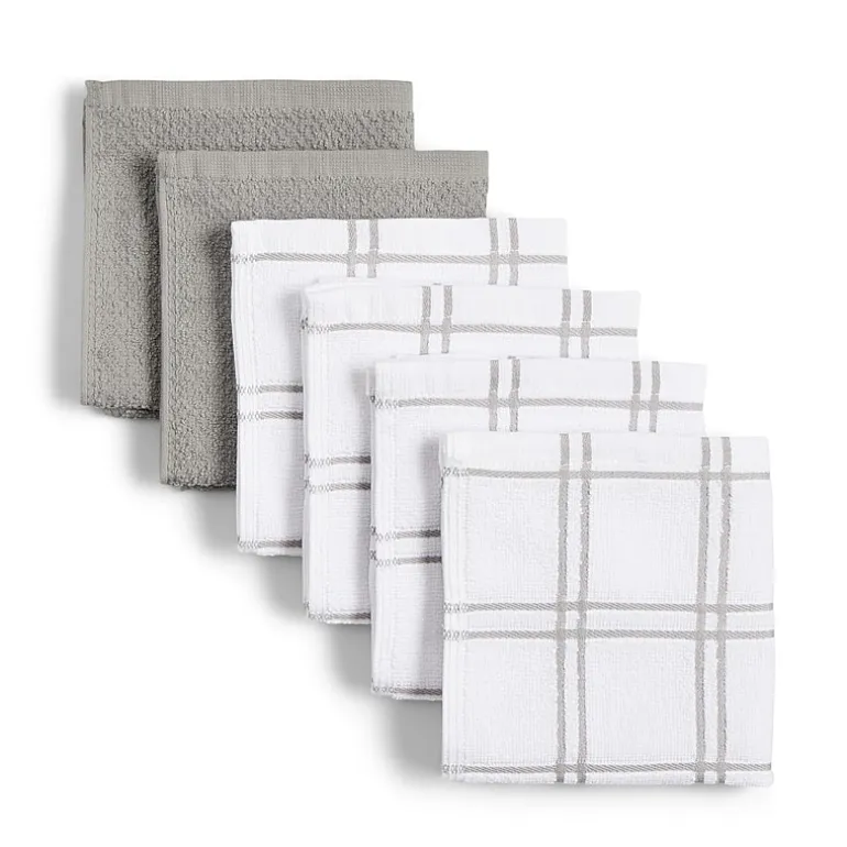 Cooks Plaid 6-pc. Dish Cloth Set