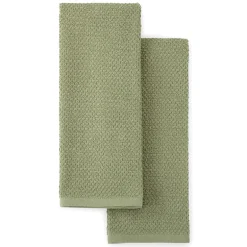 Cooks Popcorn Solid 2-pc. Kitchen Towel Set