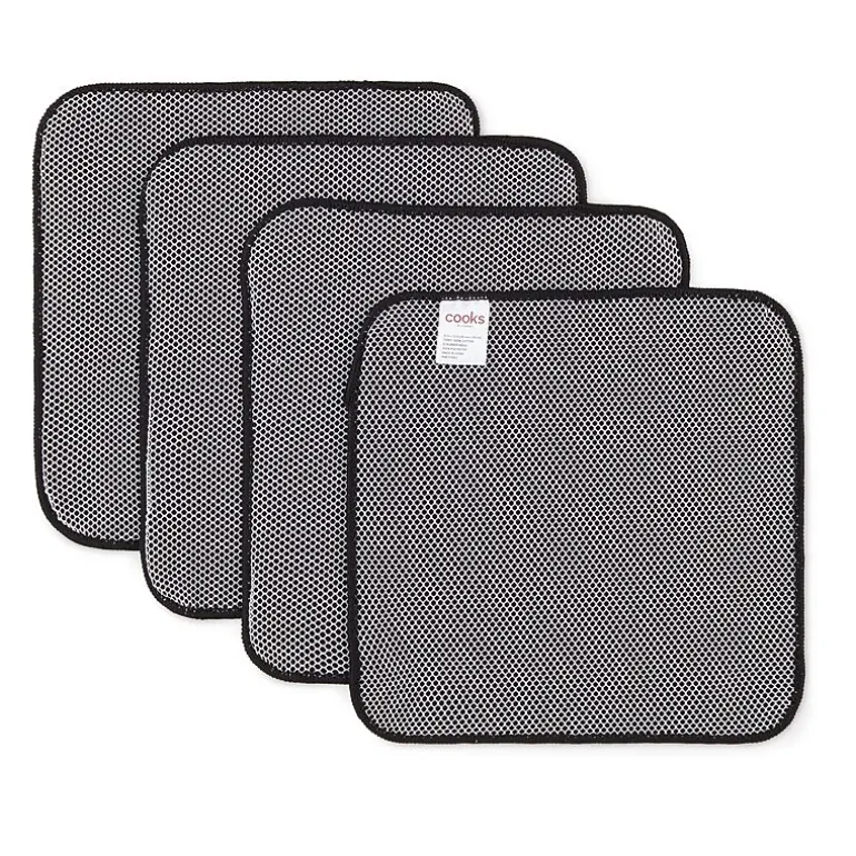 Cooks Scrubber 4-pc Dish Cloth Set