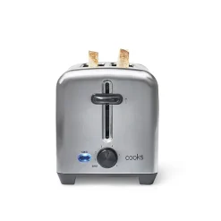 Cooks 2-Slice Stainless Steel Toaster