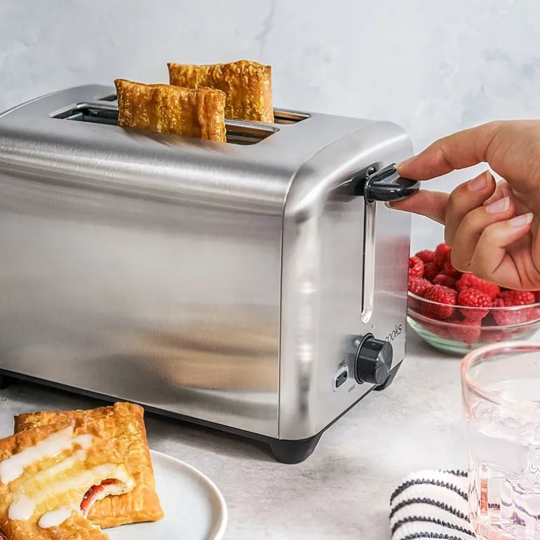Cooks 2-Slice Stainless Steel Toaster