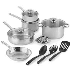 Cooks Stainless Steel 13-pc. Cookware Set