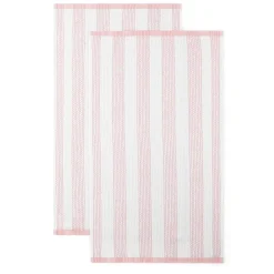 Cooks Striped Dual Purpose 4-Pc. Kitchen Towel Set