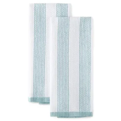 Cooks Striped Dual Purpose 4-Pc. Kitchen Towel Set