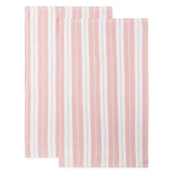 Cooks Striped Dual Purpose 4-Pc. Kitchen Towel Set