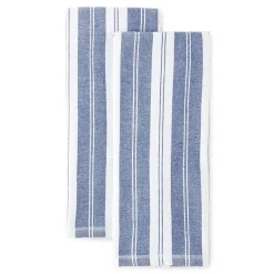 Cooks Striped Dual Purpose 4-Pc. Kitchen Towel Set