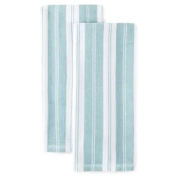 Cooks Striped Dual Purpose 4-Pc. Kitchen Towel Set