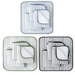 Cooks Striped Scrubber 4-pc. Dish Cloth Set