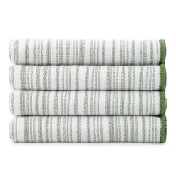Cooks Striped Scrubber 4-pc. Dish Cloth Set