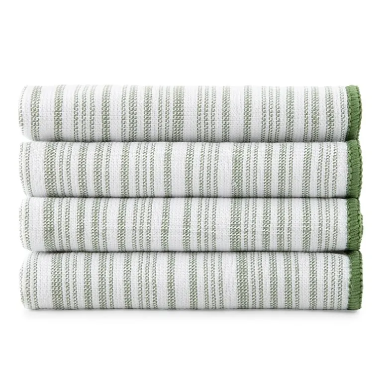 Cooks Striped Scrubber 4-pc. Dish Cloth Set