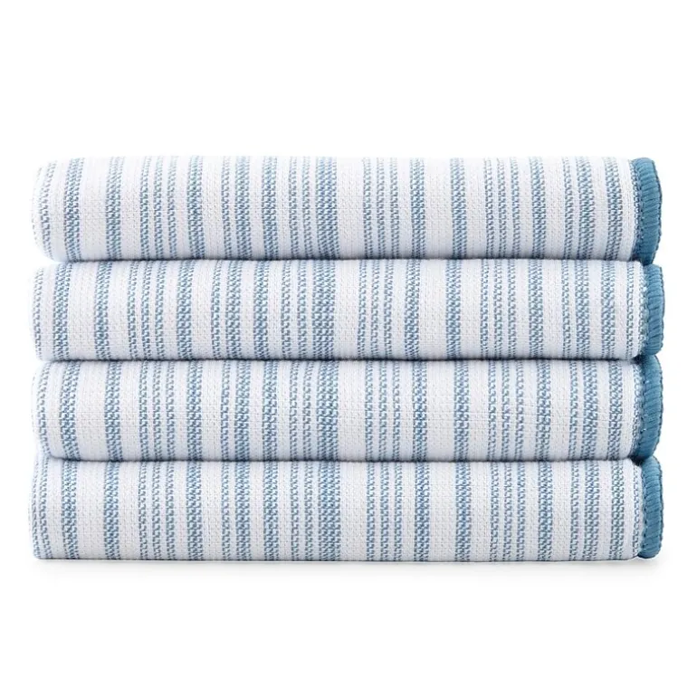 Cooks Striped Scrubber 4-pc. Dish Cloth Set