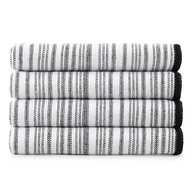 Cooks Striped Scrubber 4-pc. Dish Cloth Set