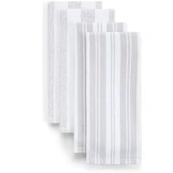 Cooks Stripe 4-pc. Kitchen Towel Set