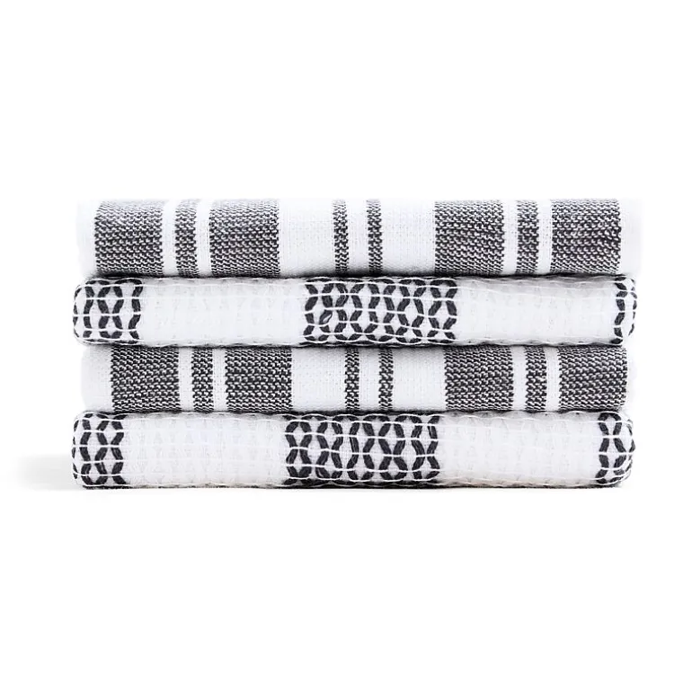 Cooks Stripe 4-pc. Kitchen Towel Set
