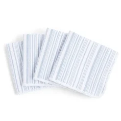 Cooks Stripe Scrubber 4-pc. Dish Cloth Set