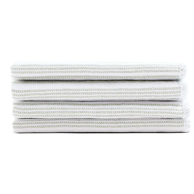 Cooks Stripe Scrubber 4-pc. Dish Cloth Set