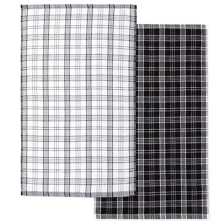 Cooks Windowpane 2-pc. Kitchen Towel Set