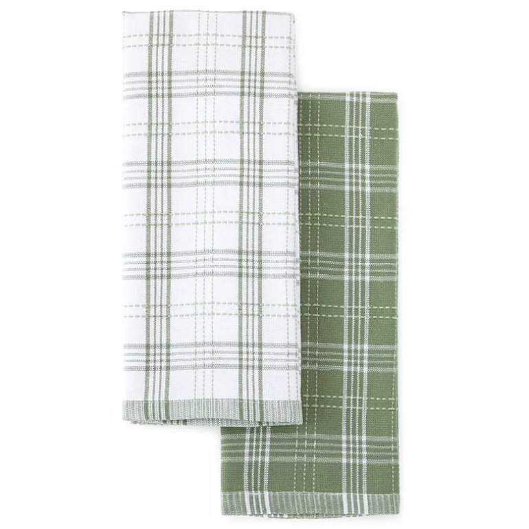 Cooks Windowpane 2-pc. Kitchen Towel Set