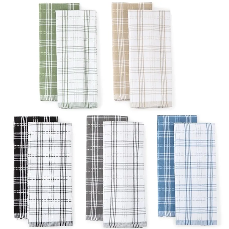 Cooks Windowpane 2-pc. Kitchen Towel Set