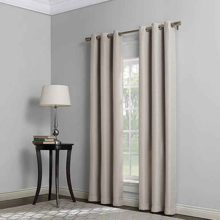 Copley Grommet Top Blackout Set of 2 Curtain Panel