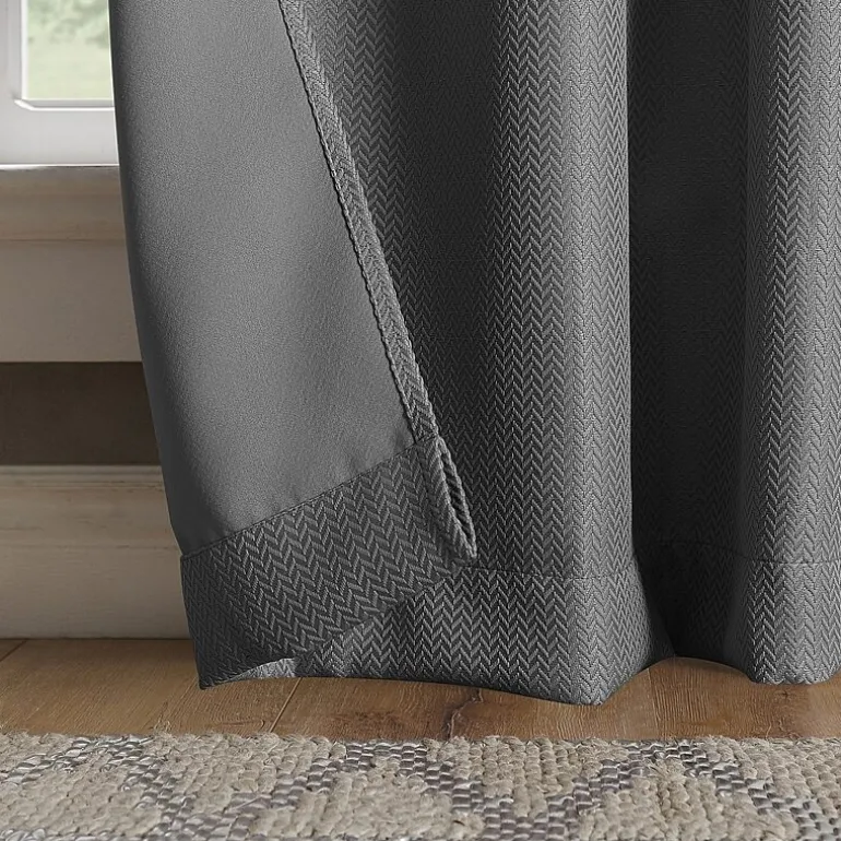 Copley Grommet Top Blackout Set of 2 Curtain Panel