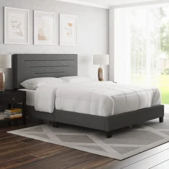 Corben Upholstered Tufted Bed