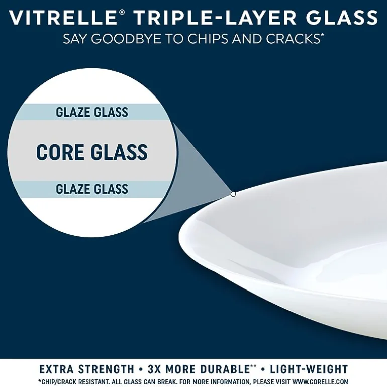 Corelle Salt Wash 12-pc. Glass Dinnerware Set