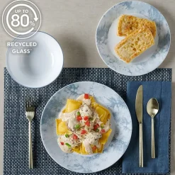 Corelle Salt Wash 12-pc. Glass Dinnerware Set