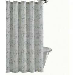 Cottage Classics Emma Floral Shower Curtain