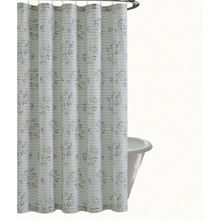 Cottage Classics Emma Floral Shower Curtain