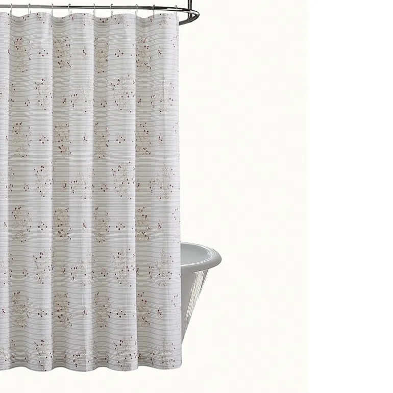 Cottage Classics Emma Floral Shower Curtain