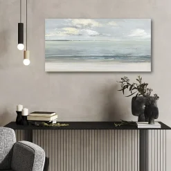 Courtside Market The Sea 12x24 Canvas Art