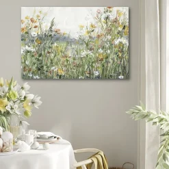 Courtside Market Wildflower Field 24x36 Canvas Art