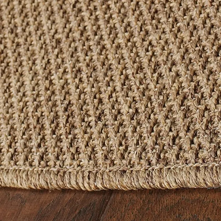 Covington Home Kehlani Basket Weave Indoor Outdoor Rectangular Accent Rug