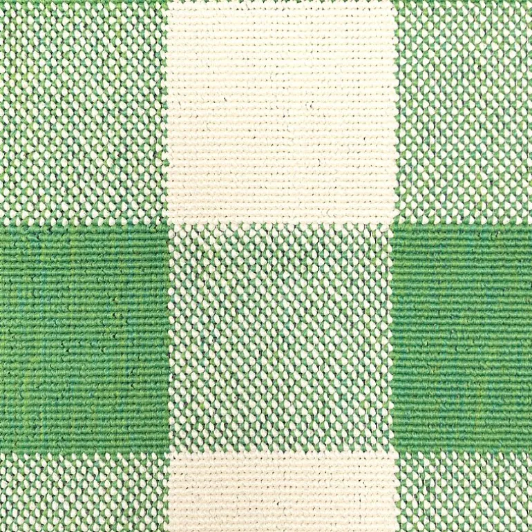 Covington Home Martinique Gingham Plaid Indoor Outdoor Rectangular Accent Rug