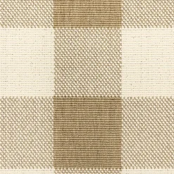 Covington Home Martinique Gingham Plaid Indoor Outdoor Rectangular Accent Rug