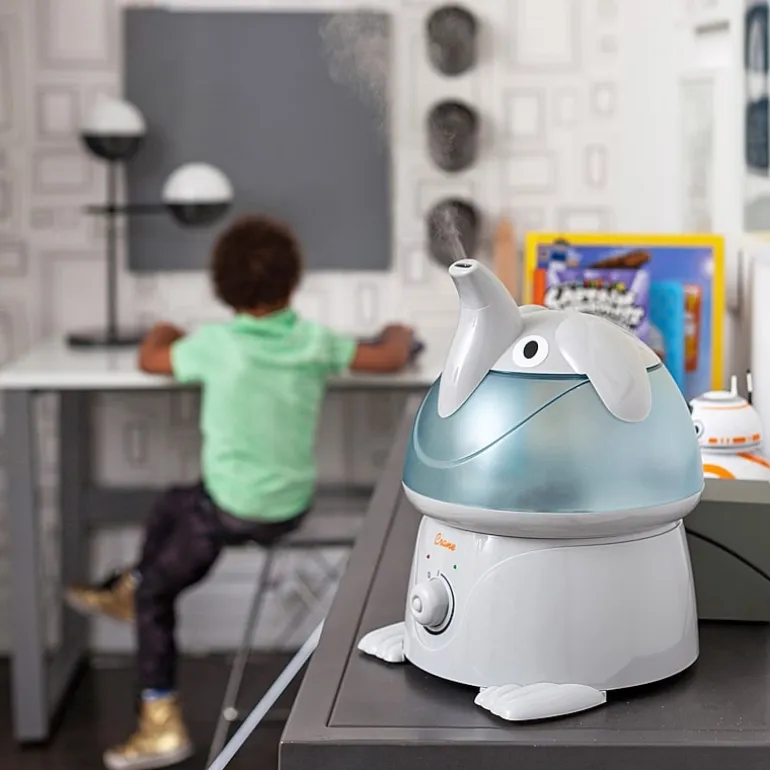 Crane 1 Gallon Ultrasonic Cool Mist Humidifier - Elephant