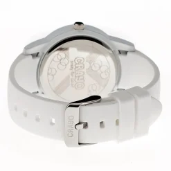 Crayo Women's Festival White Silicone-Band Watch with Date Cracr2001