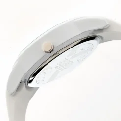 Crayo Women's Festival White Silicone-Band Watch with Date Cracr2001