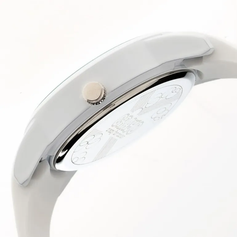 Crayo Women's Festival White Silicone-Band Watch with Date Cracr2001