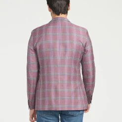 CRICKETEER™ Mens Plaid Stretch Fabric Regular Fit Sport Coat