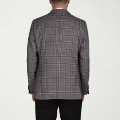 CRICKETEER™ Mens Plaid Stretch Fabric Regular Fit Sport Coat