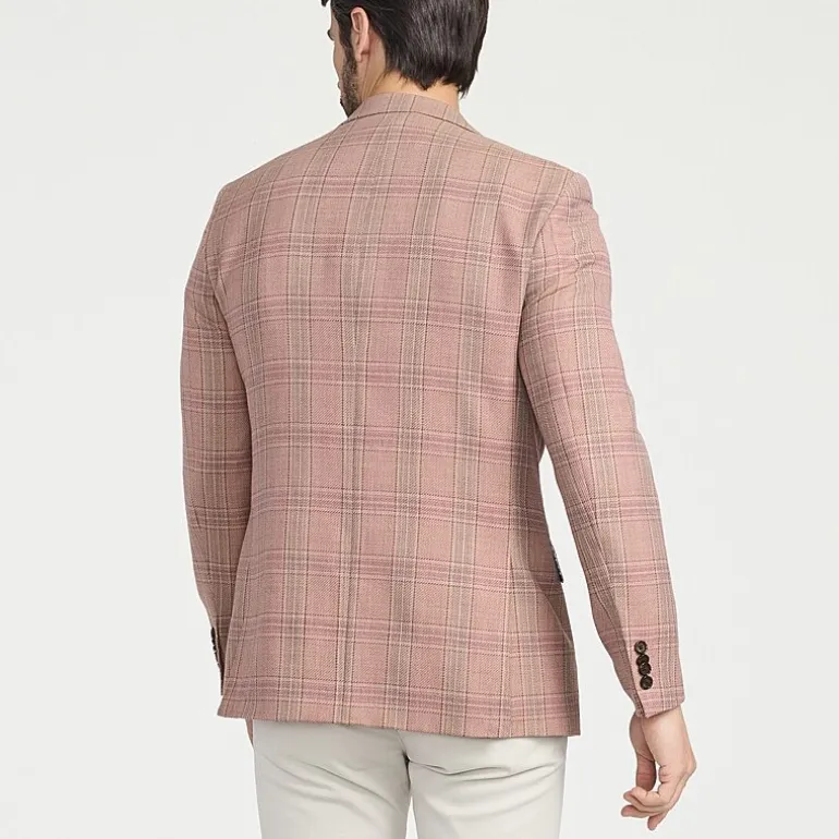 CRICKETEER™ Mens Plaid Stretch Fabric Regular Fit Sport Coat