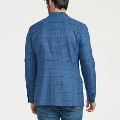 CRICKETEER™ Mens Windowpane Stretch Fabric Regular Fit Sport Coat