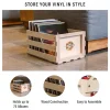 Crosley Wood Vinyl Record Storage