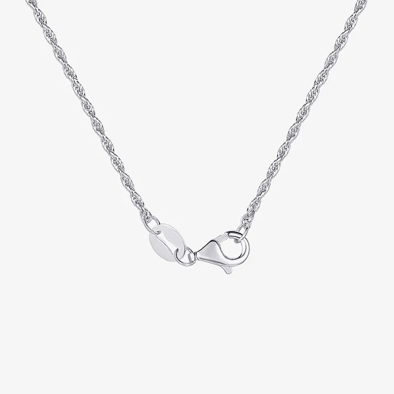 Crucifix Mens Sterling Silver Cross 24 Inch Pendant Necklace