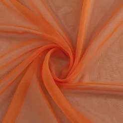 Crystal Sheer Rod Pocket Sheer Set of 2 Curtain Panel