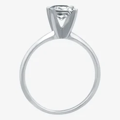 1 CT. Lab-Grown (G-H / SI1-SI2) Diamond Princess-cut Solitaire Engagement Ring in 10K Gold