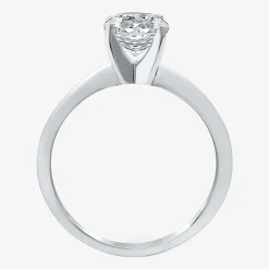 1 1/4 CT. Lab-Grown (G / SI2) Diamond Round Solitaire Engagement Ring In 14k Gold
