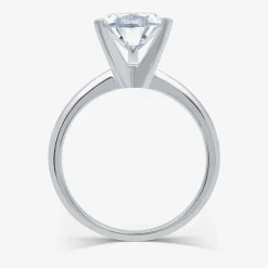 3 CT. Lab-Grown (G / VS2) Diamond Pear Solitaire Engagement Ring in14K Gold